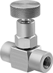 Image of Product. Style A. Front orientation. Style A. High-Pressure Threaded Precision Flow-Adjustment Valves.