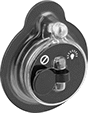 Image of Product. Front orientation. Enclosure Lights. Miniature Adhesive-Backed Lights.