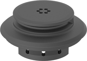 Image of Product. Front orientation. Submersible Snap-in Breather Vent, for 7/8" Diameter Hole.