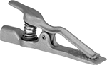 Image of Product. Front orientation. Grounding Clamps. Grounding Clamps for Welding, Spring Clamp, Flat Jaw.