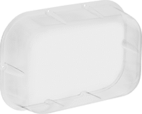 Image of Product. Front orientation. Light Guards. Light Guards for Ceiling and Wall Lights, Polycarbonate.