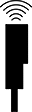 Image of Specification. Side1 orientation. Straight. Miniature Flat-Body DC Metallic-Object Proximity Sensors.