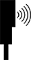 Image of Specification. Side1 orientation. 90° Angle. Miniature Flat-Body DC Metallic-Object Proximity Sensors.