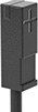 Image of Product. Front orientation. Proximity Sensors. Miniature Flat-Body DC Metallic-Object Proximity Sensors.