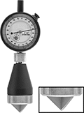 Image of Specification. With Three-Blade Probe. Front orientation. Contains Inset. Chamfer Gauges. Chamfer Gauges.