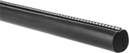 Image of Product. Front orientation. Heat-Shrink Tubing. Wraparound Heat-Shrink Tubing, Locking-Channel Closure.