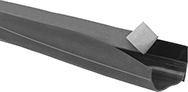 Image of Product. Front orientation. Heat-Shrink Tubing. Wraparound Heat-Shrink Tubing, Adhesive-Strip Closure.