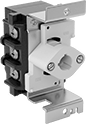 Image of Product. Front orientation. Motor Switches. Motor Switches, Lever Actuator.