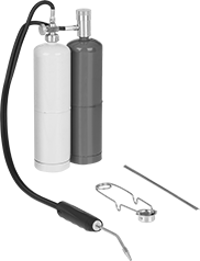 Image of Product. Front orientation. Oxygen/Propylene Torches.