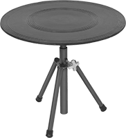Image of Product. Front orientation. Turntables. Adjustable-Height Positioning Turntables, 30" OD.