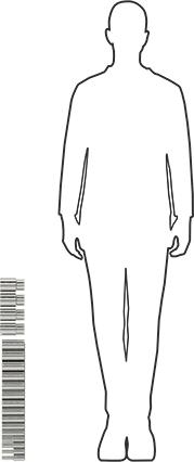 Image of Product. Side1 orientation. Contains SizingReference. 12-Point Socket Set, 1/2" Square Drive, 19 Pieces, Deep.