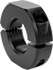 Image of Product. Front orientation. Pipe Collars. Steel Clamping Hinged Pipe Collars with Wrench Flats.