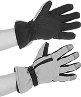 Image of ProductInUse. Elastic Cuff. Front orientation. Elastic Cuff. Cold-Protection Gloves.