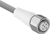 Food Industry Micro M12 Screw-Together Connectors