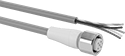 Image of Product. Front orientation. Metric Circular Cords. Color-Changing Tubular Machine Lights.