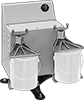 Dual-Can Small-Batch Electric Shakers
