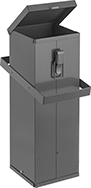 Image of Product. Front orientation. Stick Electrode Ovens. Portable Stick Electrode Ovens, Square, 10 lb. Capacity.
