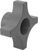 Choose-a-Color Threaded Through-Hole Knobs