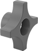 Choose-a-Color Threaded Through-Hole Knobs