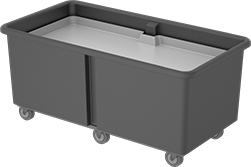 Image of Product. Front orientation. Box Trucks. Spring Platform Plastic Box Trucks, Box Trucks.