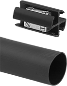 Image of Product. Style B. Front orientation. Wire Splices, Connectors, and Taps. Underground Heat-Shrink Set Screw Butt Splices, Fully Insulated, Style B.