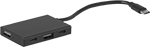Image of Product. With Female USB-A and USB-C Connections. Front orientation. Data Connection Hubs. USB-C, 3.2 Gen 2 Male Connection, 2 USB Connections.