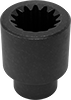 6-Point Impact Sockets with Spline Drive 