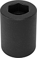 Image of Product. Bottom orientation. Sockets. 6-Point Impact Sockets with Spline Drive.