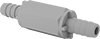 Check Valves with Barbed Fittings 