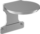 Image of Product. Front orientation. Mounting Fasteners Included. Safety Laser Scanners.