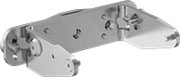 Image of Product. Front orientation. Mounting Fasteners Not Included. Safety Laser Scanners.