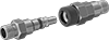 Quick-Disconnect Hose Couplings for Compressed Gas