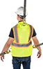 High-Visibility Vests for Fall-Arrest Harnesses