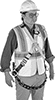 Fall-Arrest Harnesses for Climbing and Positioning