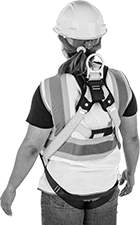 Image of ProductInUse. Back orientation. Fall-Arrest Harnesses. Fall-Arrest Harnesses, Style B.