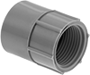 Image of Product. Front orientation. Conduit and Fittings. Conduit Adapters, Push-In × Threaded Conduit Connection.