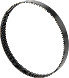 Image of Product. Front orientation. High-Strength Ultra-Quiet Timing Belt, Tire Track Teeth, 32 mm Wide, W-1000.