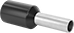 Image of Product. For 1 Wire—Insulated. Front orientation. Terminals, Ferrules, and Lugs. Wire Ferrules, For 1 Wire.