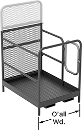 Image of Attribute. Front orientation. Contains Annotated. Work Platforms. Forklift Platforms.