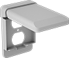 Covers for Plastic Conduit-Ready Outlet Boxes