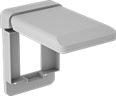 Image of Product. Front orientation. Outlet Box Covers. Covers for Plastic Conduit-Ready Outlet Boxes, Vertical Flip-Down Covers for GFCI Outlets.