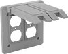 Covers for Plastic Conduit-Ready Outlet Boxes