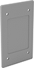 Blank Covers for Plastic Conduit-Ready Outlet Boxes