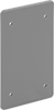 Blank Covers for Plastic Conduit-Ready Outlet Boxes