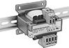 Image of ProductInUse. Front orientation. Transformers. DIN-Rail/Panel-Mount High-Inrush Transformers.