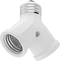 Image of ProductInUse. Top orientation. Light Socket Adapters. Light Socket Splitters.