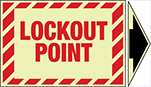 Image of Product. Front orientation. Labels. Lockout Labels , Lockout Point.