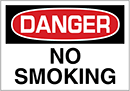 Image of Product. Front orientation. Labels. Smoking Control Labels , Danger—No Smoking.