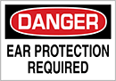 Image of Product. Front orientation. Labels. Personal Protective Equipment Labels , Danger—Ear Protection Required.