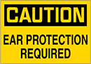 Image of Product. Front orientation. Labels. Personal Protective Equipment Labels , Caution—Ear Protection Required.
